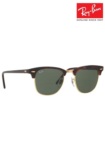 Ray-Ban Clubmaster Large Sunglasses Del (157518) | £155