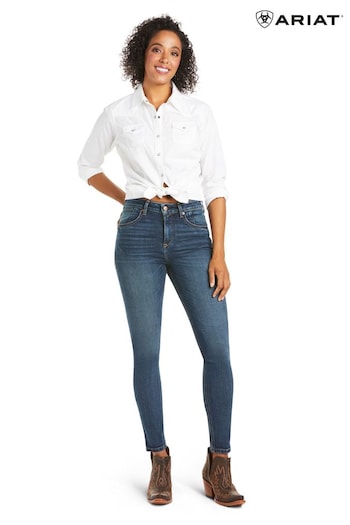 Ariat Blue Premium High Rise Skinny Jeans (157851) | £115