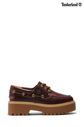 Timberland bain Street Boat Brown Shoes (158222) | £180