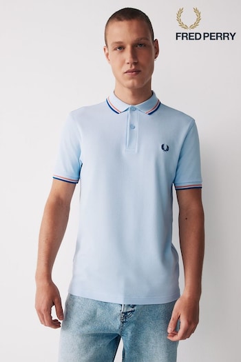 Fred Perry Mens Twin Tipped Polo tape Shirt (158287) | £75