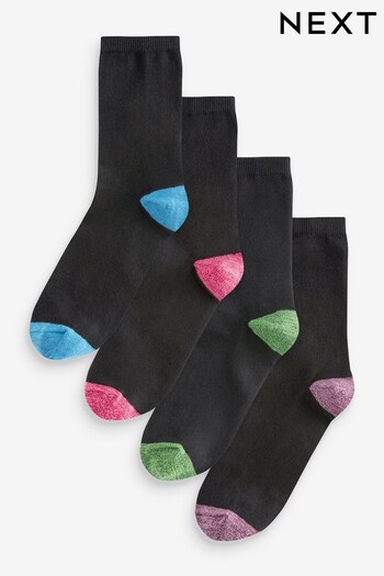Black Ankle Socks 4 Pack (158325) | £10