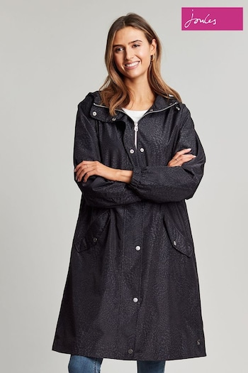 Joules Tenby Packaway Black Jacket (158363) | £59.95