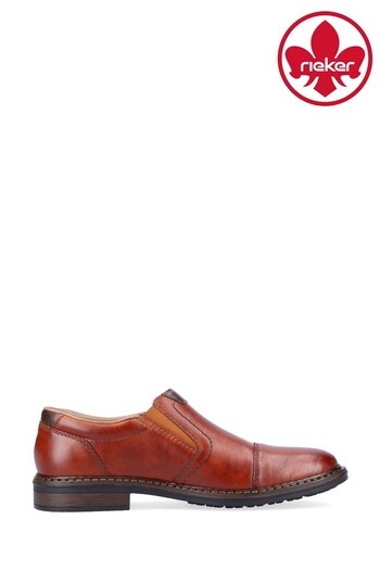 Rieker Mens Brown Elasticated Shoes (1586C5) | £75