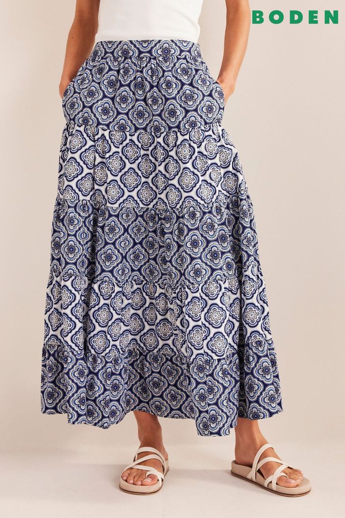 Cotton long 2025 skirts online