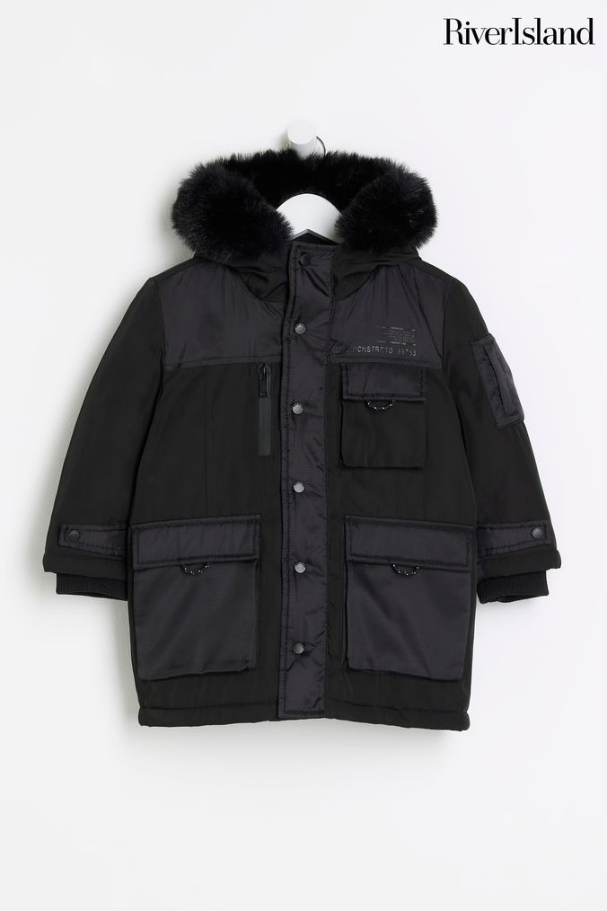 River island coats for boys hotsell