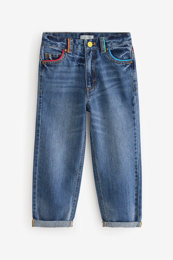 Buy Boys Blue Embroidery Jeans Online Next UK
