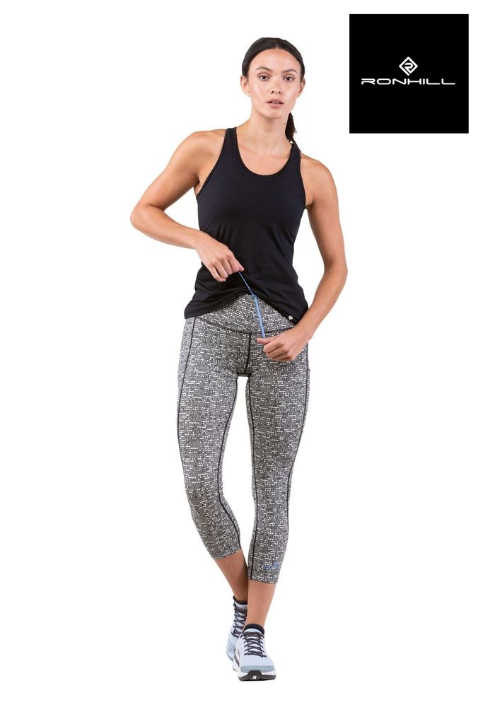 Grey cropped leggings clearance uk