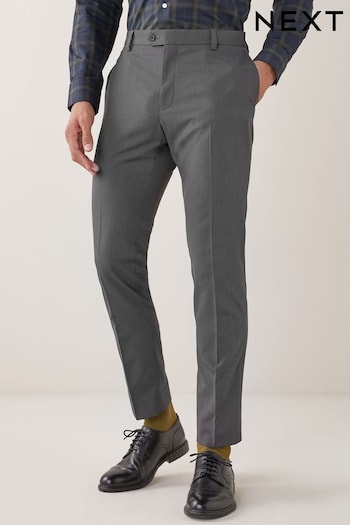 Charcoal Grey Skinny Suit Trousers (159827) | £35