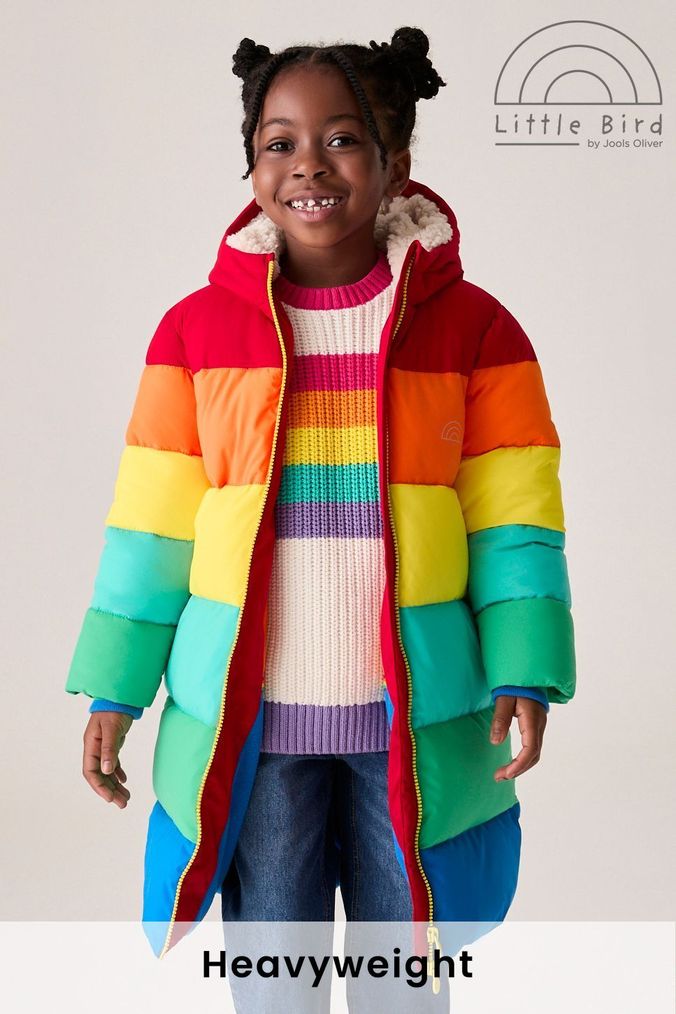 Buy Girls Rainbow Coatsandjackets Online Next UK