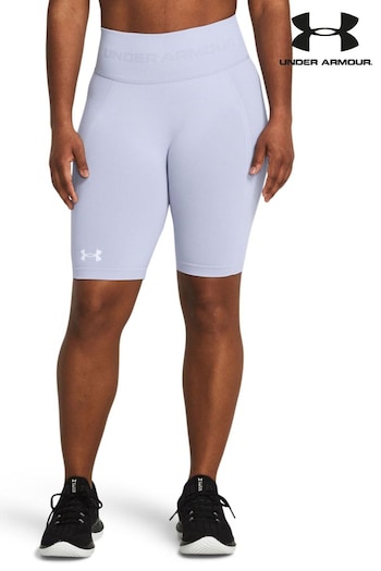 Under Armour Blue/White Train Seamless waisted Shorts (159932) | £41