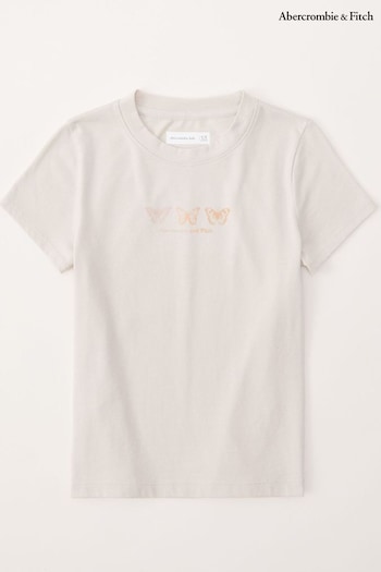 Abercrombie & Fitch White T-Shirt (159992) | £19