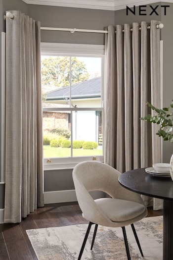 White 4m Bendable Bay Window Curtain Pole Kit (160161) | £95