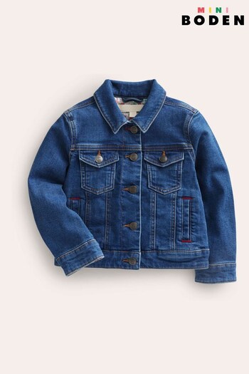 Boden Blue Denim Jacket (160394) | £42 - £48