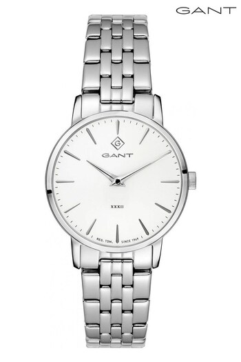 Gant Park Avenue 32 Silver and White Stainless Steel Quartz Watch (160446) | £160