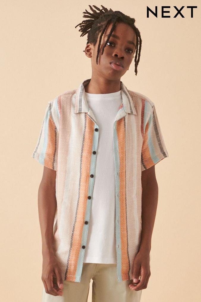 【海外限定】 AspennigeriaShops | Single Stripe Years 8 - 7 Boys' Buy トップス