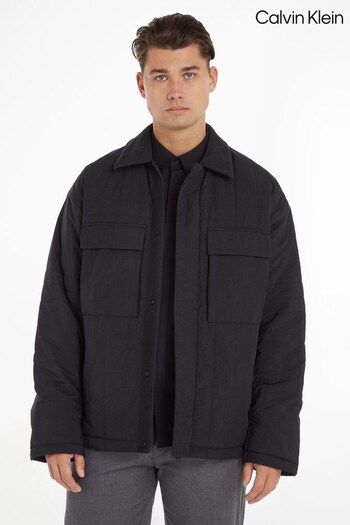 Calvin Klein Quilted Workwear Black Jacket (160515) | £300
