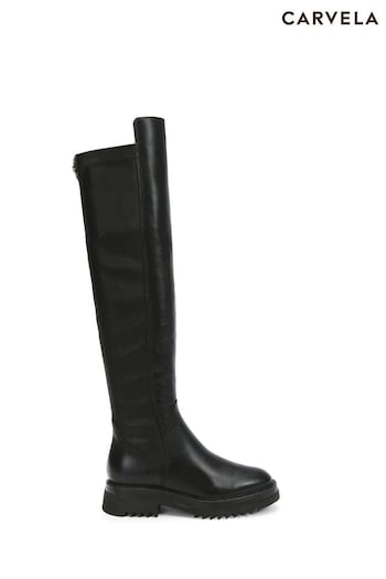 Carvela  Strong 50/50 Black Boots flat (160655) | £239