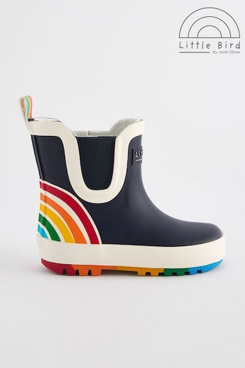 Little Bird by Jools Oliver Navy Little Bird by Jools Oliver Rainbow Welly Boots (160919) | £20 - £24