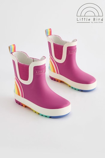 Little Bird by Jools Oliver Pink Little Bird by Jools Oliver Rainbow Welly Boots (161025) | £20 - £24