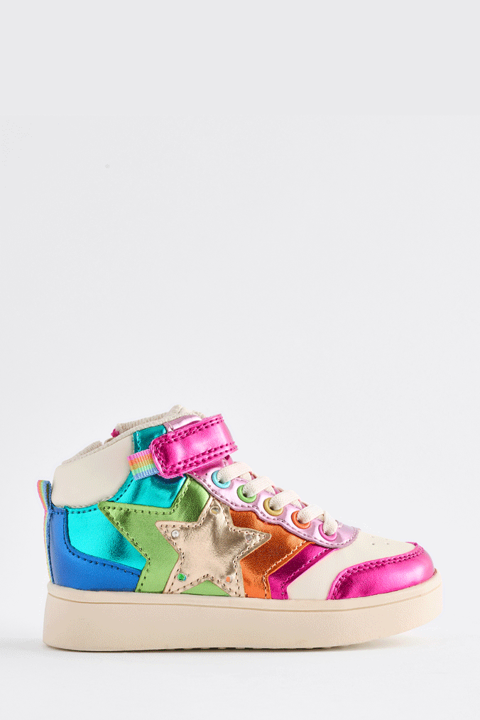 Little girl high top sneakers sales