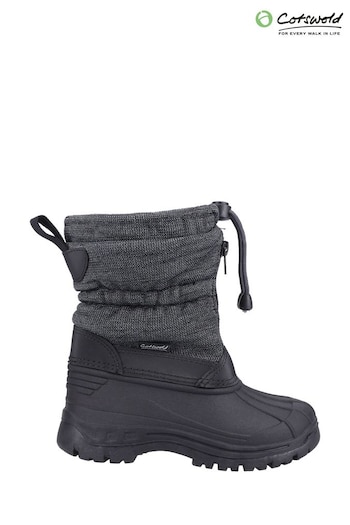 Cotswold Bathford Snow Boots Black (161299) | £25