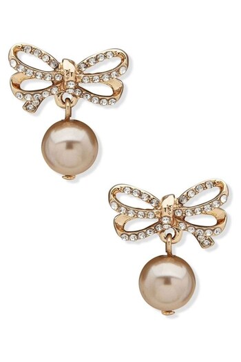Anne Klein Ladies Pink Jewellery Earrings (161652) | £24
