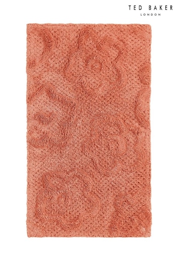 Ted Baker Orange Magnolia Bath Mat (161822) | £35