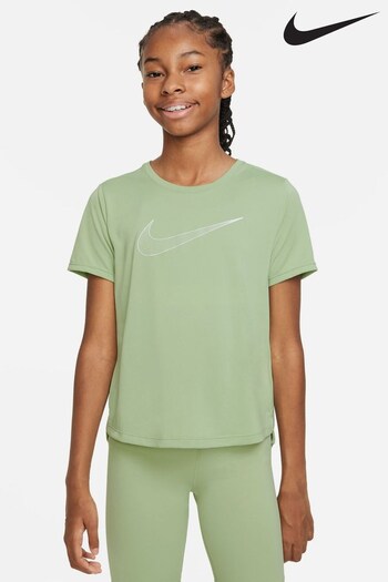 Nike Green Dri-FIT One Short-Sleeve Training Top (161903) | £25
