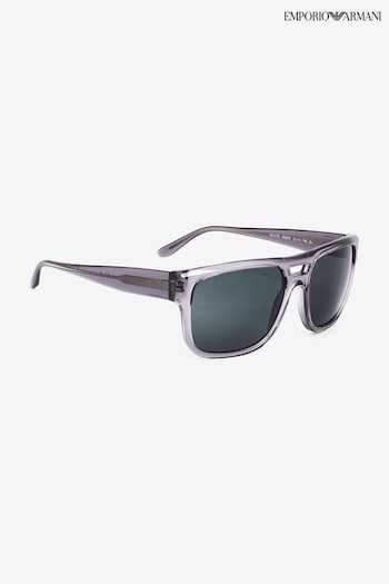 Emporio Armani Grey 0EA4197 browne Sunglasses (161970) | £128