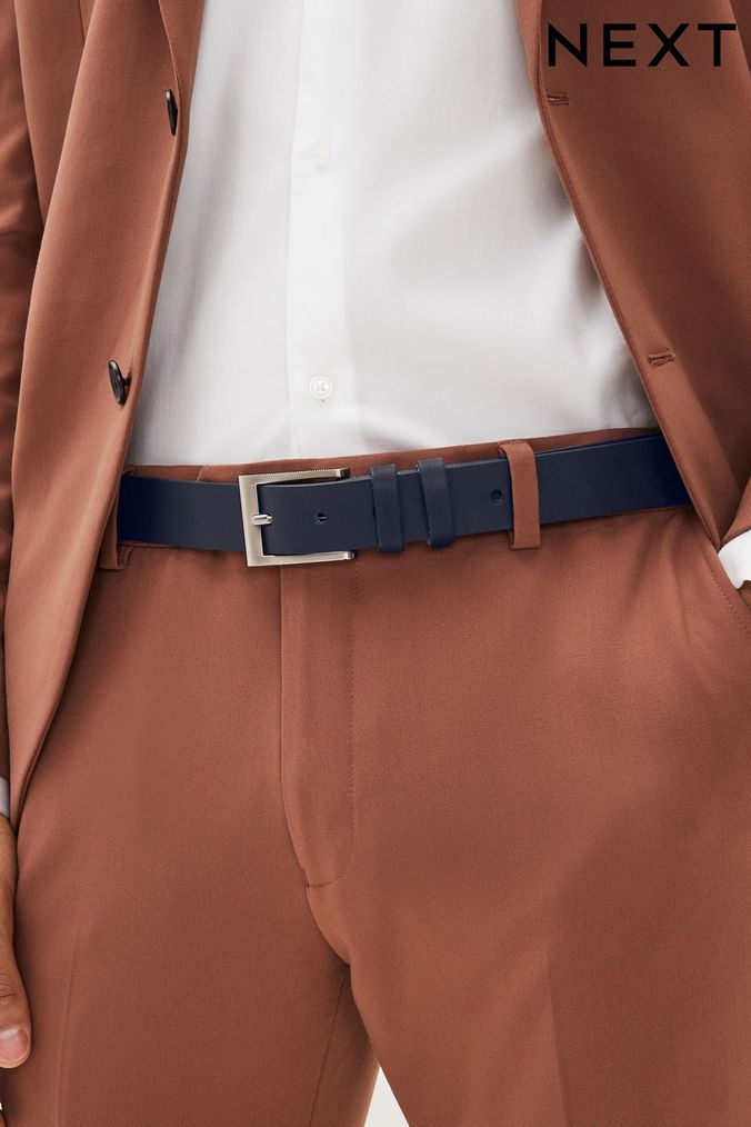 Mens store blue belt