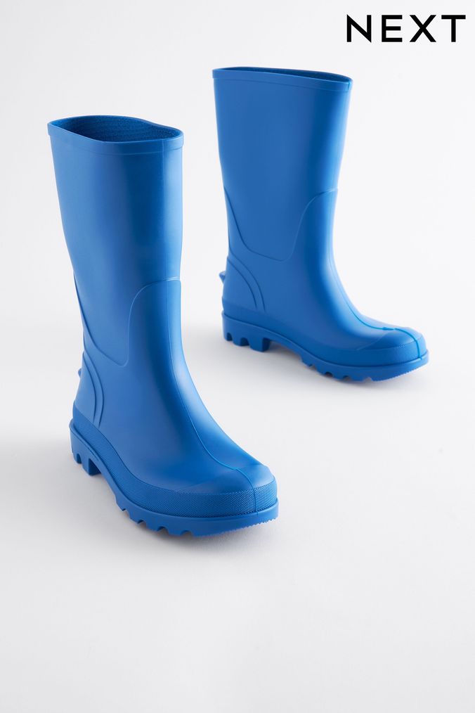 Blue glitter wellies top
