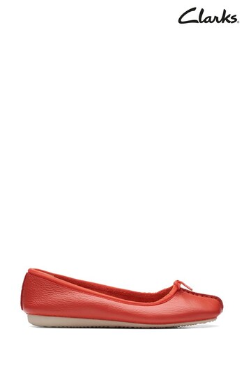 Clarks Red Grenadine Freckle Ice Shoes (162927) | £60