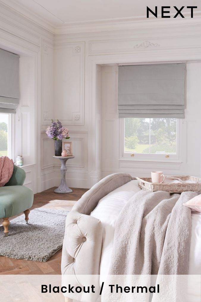 Blackout Blinds White Grey Blackout Blinds Next UK