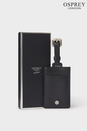 OSPREY LONDON Business Class Leather Luggage Tag (163234) | £39