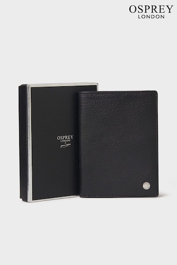Osprey London Business Class Lear Passport Black Cover (163238) | £75