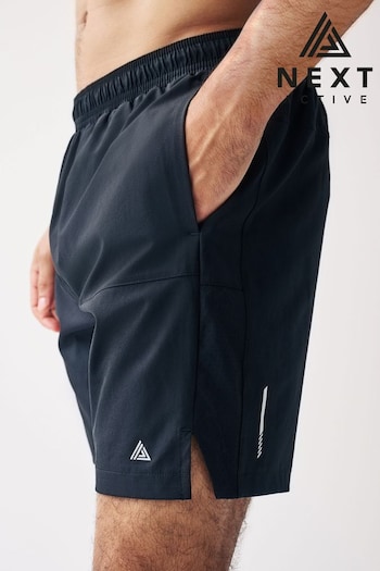Black 7 Inch Active Gym Sports Shorts (163253) | £20