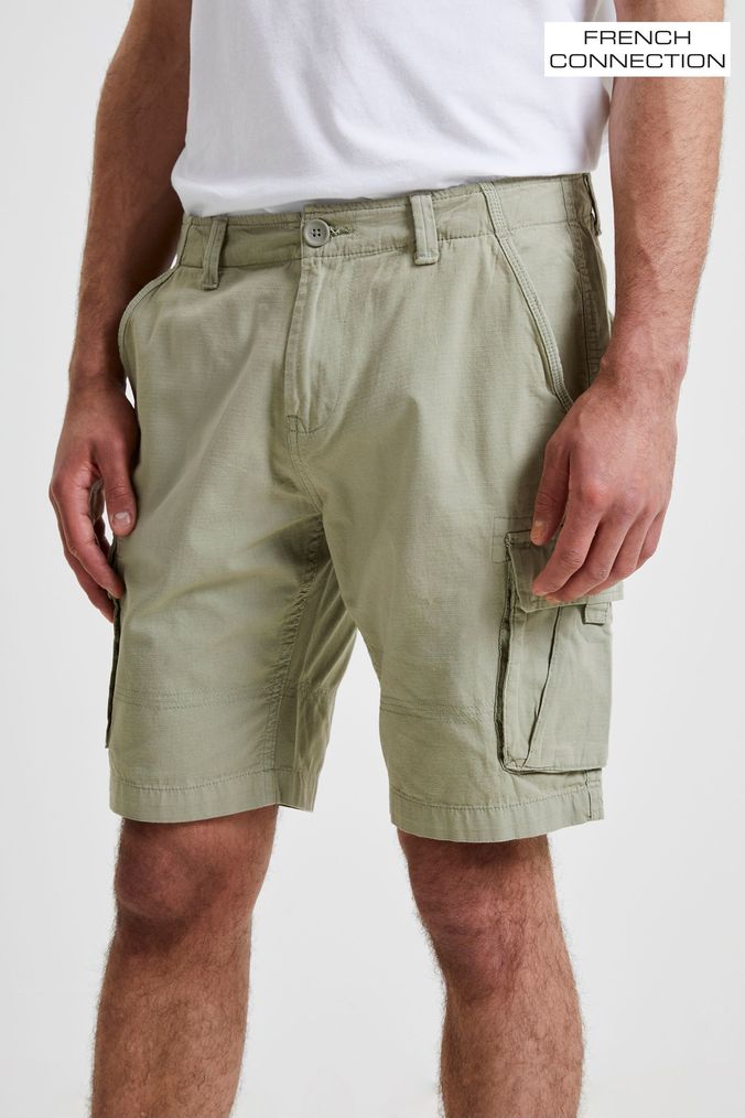 French connection 2025 mens cargo shorts