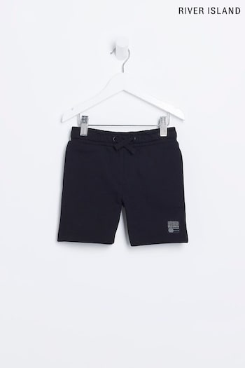 River Island Black Boys Jersey Shorts (163706) | £8