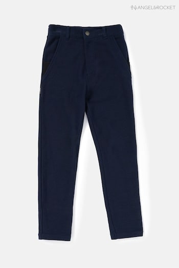 Angel & Rocket Grey Benjamin Smart Jersey Pantaloni Trousers (164111) | £24 - £28