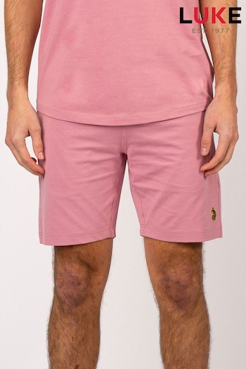 Luke 1977 Smashing Pink  Sweat Shorts (164801) | £45