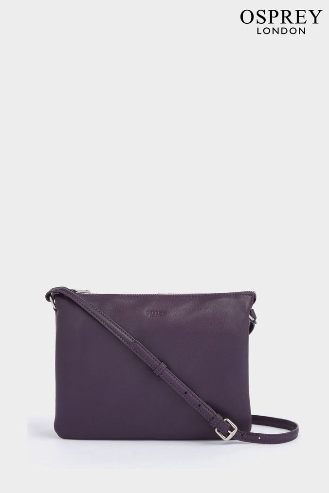 Dark purple crossbody new arrivals bag