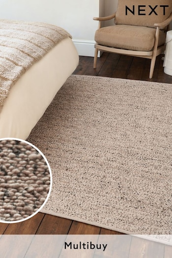 Natural Fairford Bouclé Rug (164848) | £90 - £240