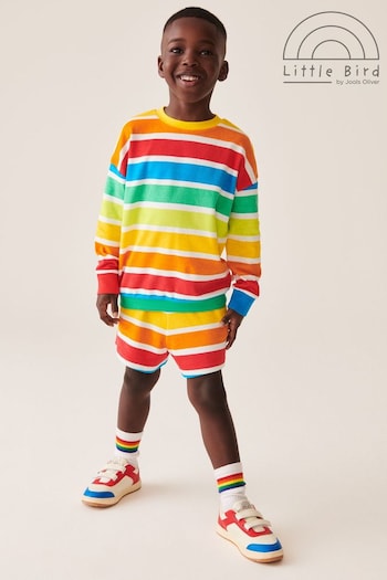 Little Bird by Jools Oliver Multi Bright Towelling Sweat Top and Short Set (165484) | £26 - £32