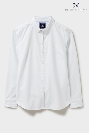 Crew Clothing Company White Cotton Classic Shirt (165908) | £49