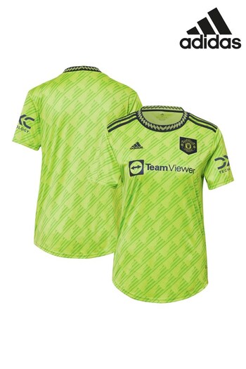 adidas Green Manchester United  2022-23 Third Shirt (166074) | £70