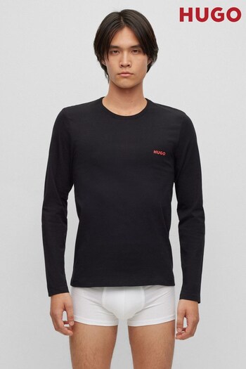 HUGO Triplet Black T-Shirt (166099) | £59