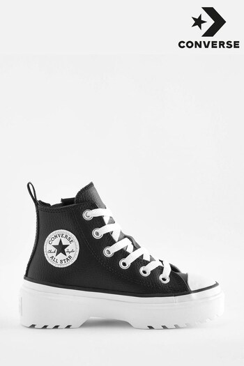 Converse chuck Black Lugged Lift Junior Trainers (166173) | £60