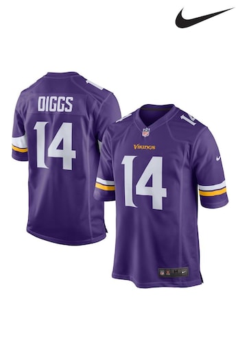Nike Purple NFL Minnesota Vikings Home Game Jersey - Stefon Diggs (166219) | £105