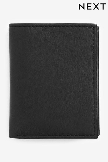 Black Leather Cardholder Wallet (166344) | £12