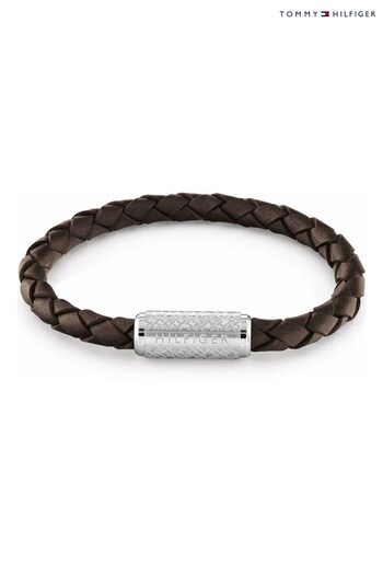 Tommy Hilfiger Jewellery Gents Exploded EXPLORE THE BRAID Brown Bracelet (166441) | £69